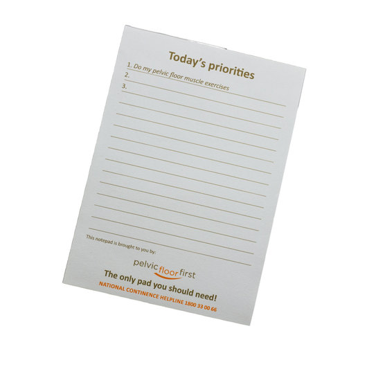 A6 Notepad 10 leaf